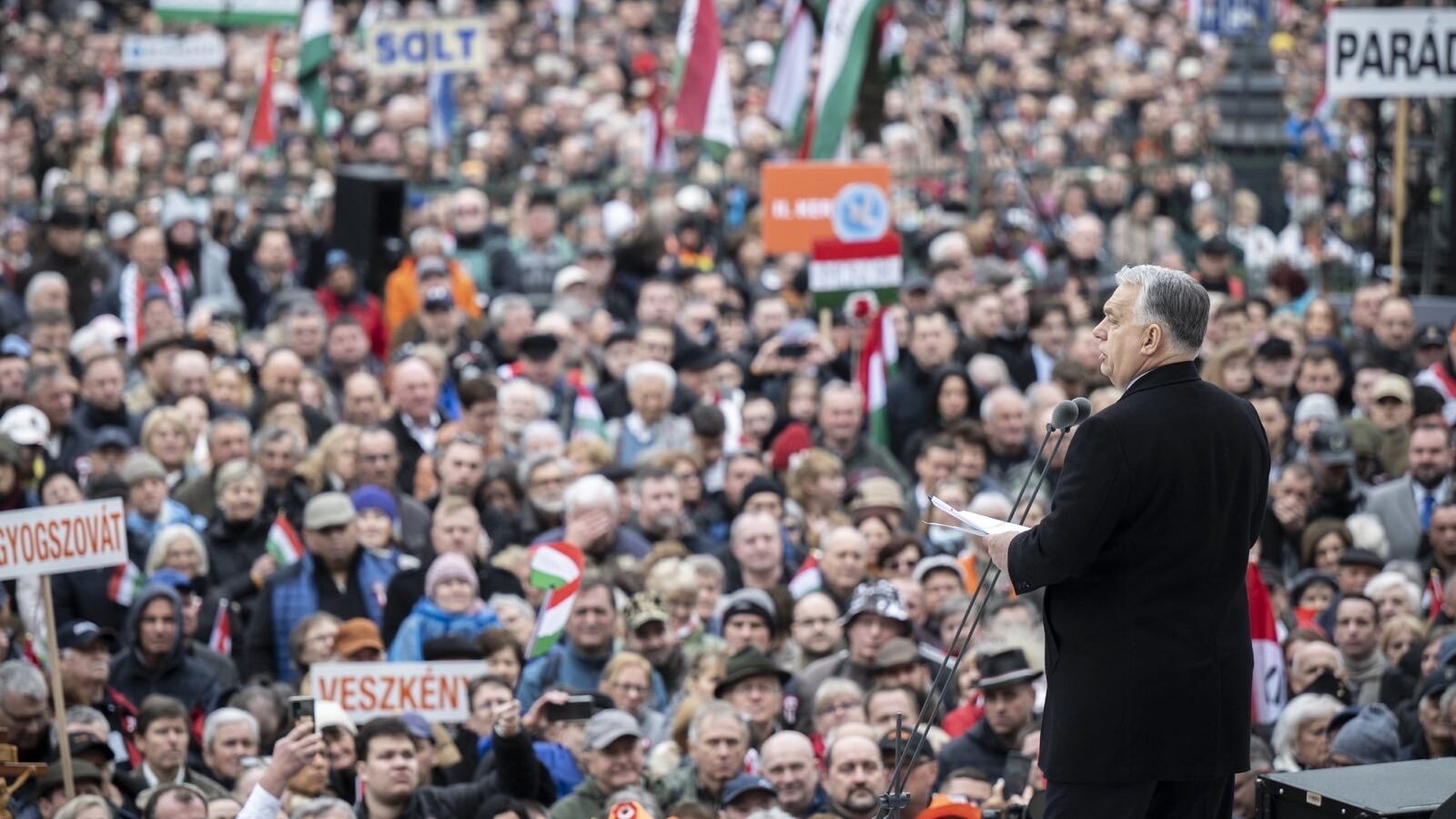 „Magyarország az EU -t Ukrajna nélkül igényli” - Orbán március 15 -én tüzes beszédet tart