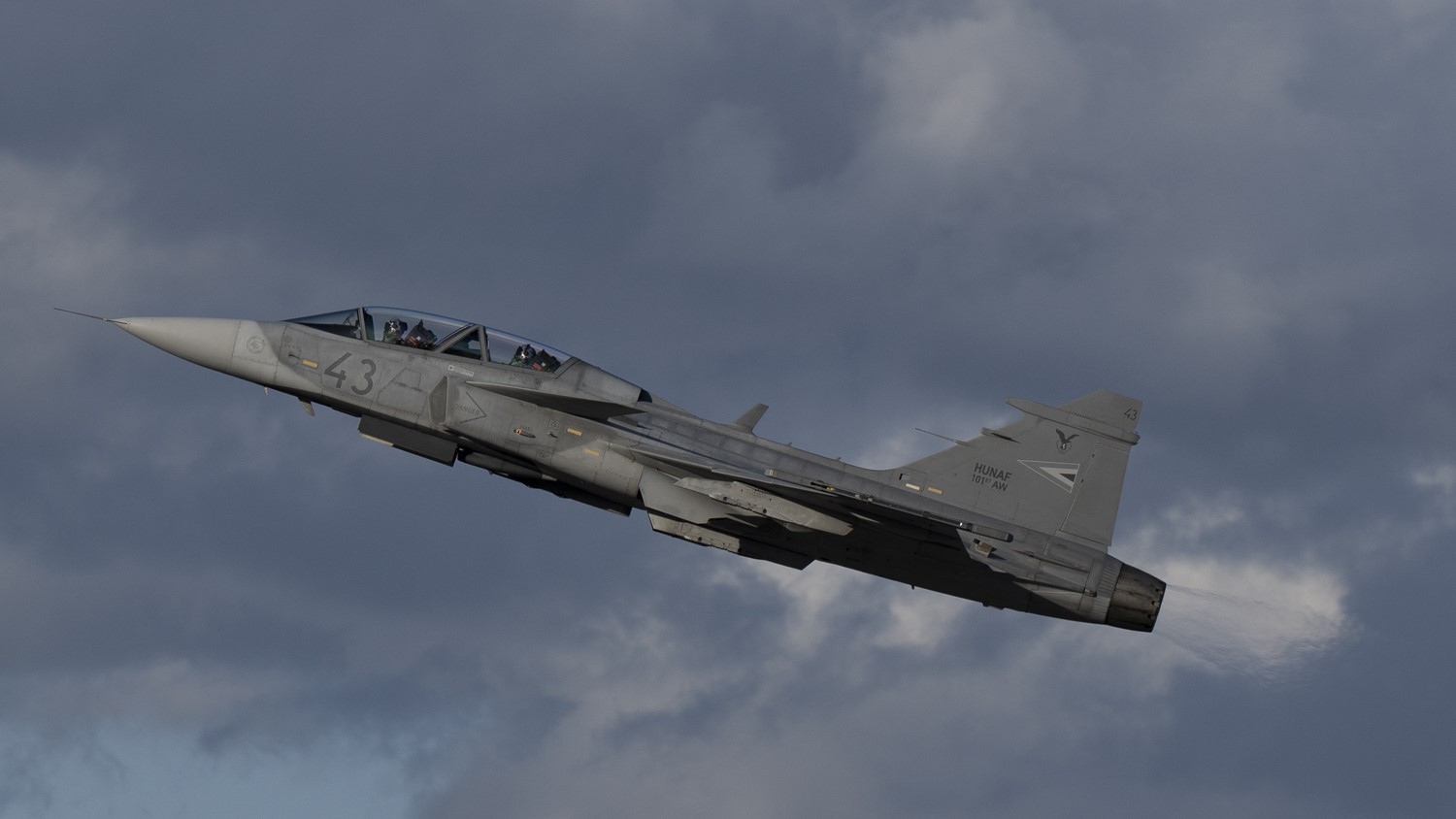 A magyar Gripens -t Dániába telepítették a NATO RAMSTEIN FLAG 2025 gyakorlatához