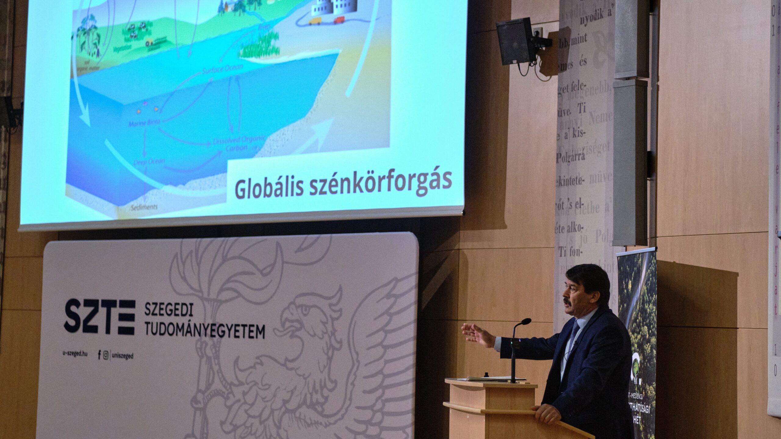 Áder sürgeti a talajt és az éghajlati akciót a Szeged fenntarthatósági héten