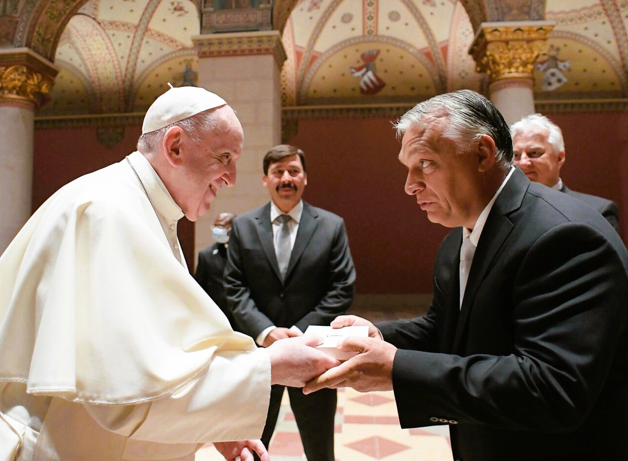 Íme Ferenc pápa utolsó szavai Orbán Viktorról halála előtt