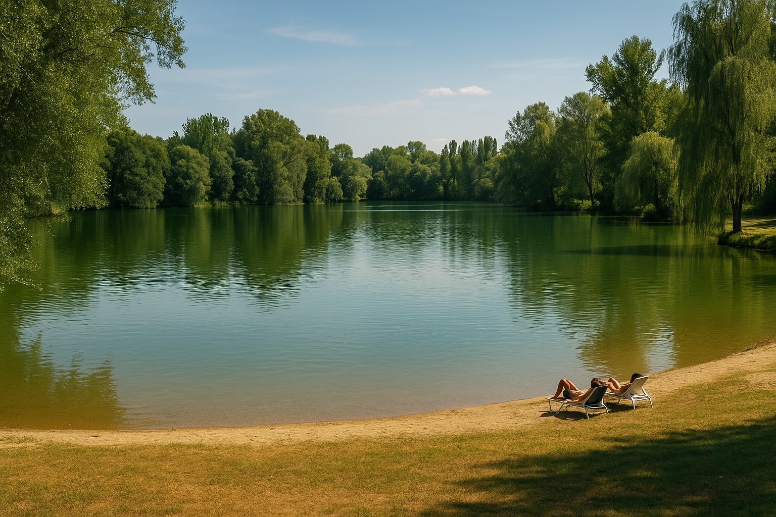 Ez a tó szebb, mint bármelyik strand – és ingyen van, Budapest mellett
