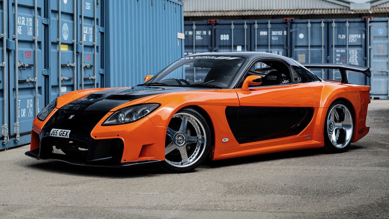 RX-7 Mazda több mint egymillió euróért? Csak gyors és dühös lehet