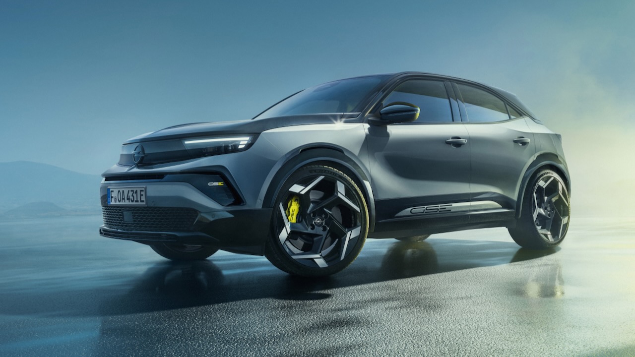 Opel Mokka GSE: A sportváltozat elektromos és eléri a 280 lóerőt