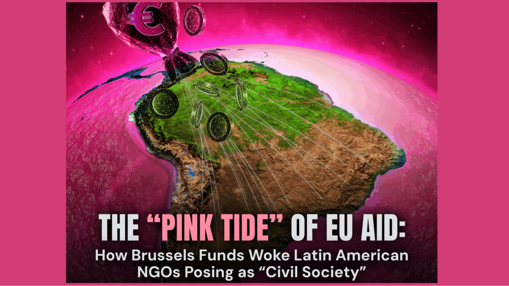 Az EU segélyének „rózsaszínű dagályja”: Hogyan ébredtek a brüsszeli pénzeszközök latin -amerikai nem kormányzati szervezetek