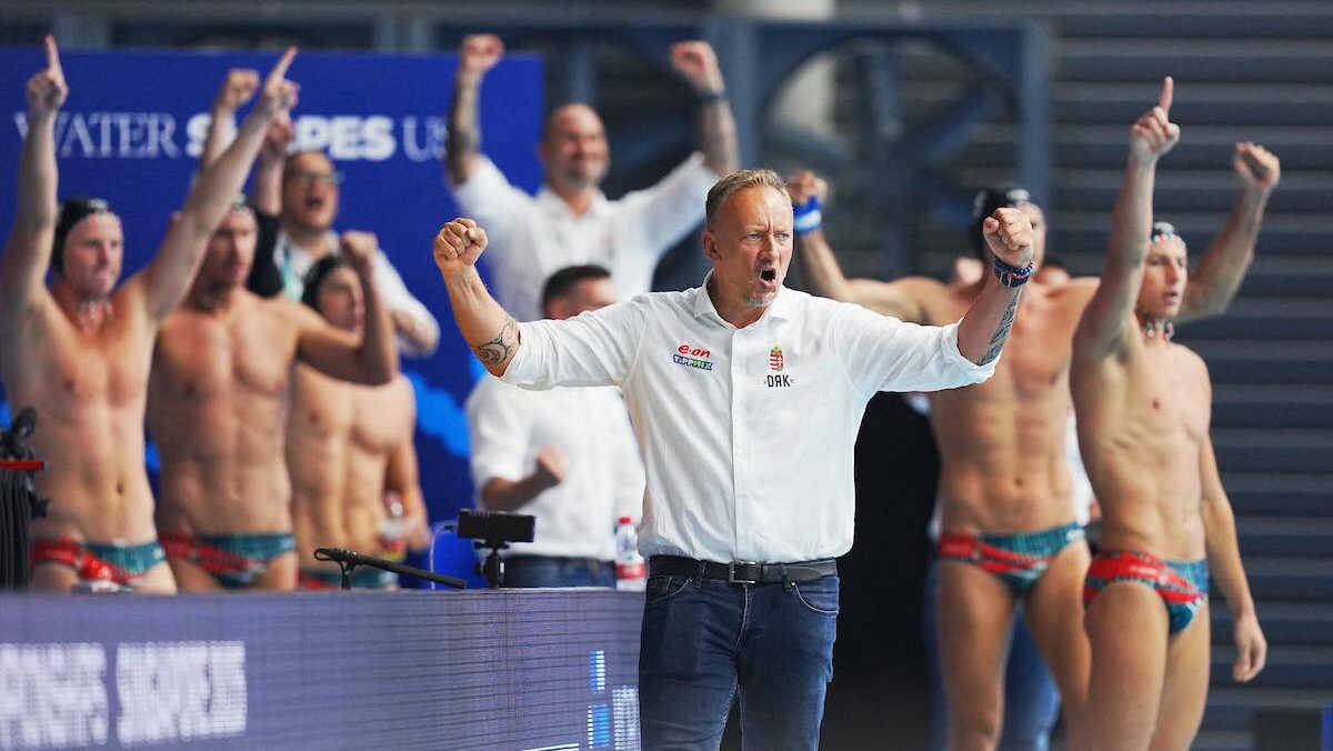 Magyarország verbiát veri, Spanyolország arca a férfiak vízpólójában