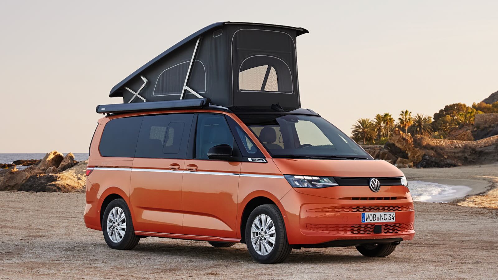 A Volkswagen California Beach Energy, a 20 év megünneplésére szolgáló speciális verzió