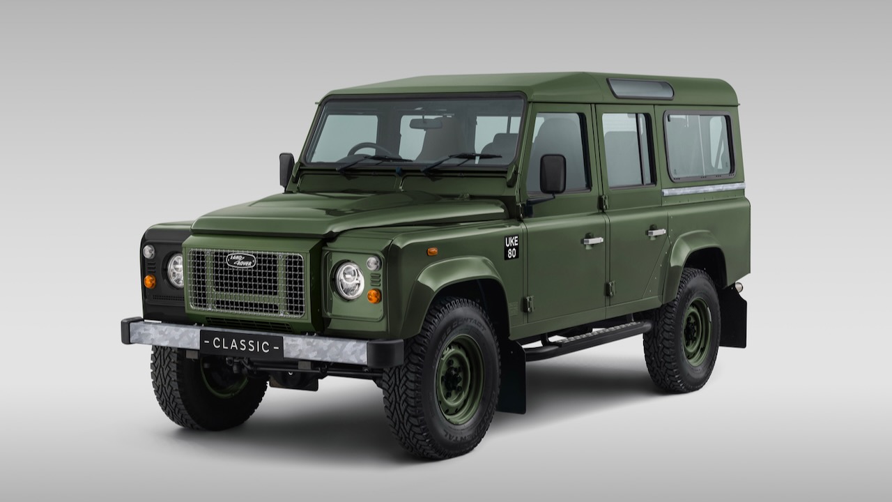 Land Rover Defender V8 Churchill Edition: Kacsintás a brit történelemhez