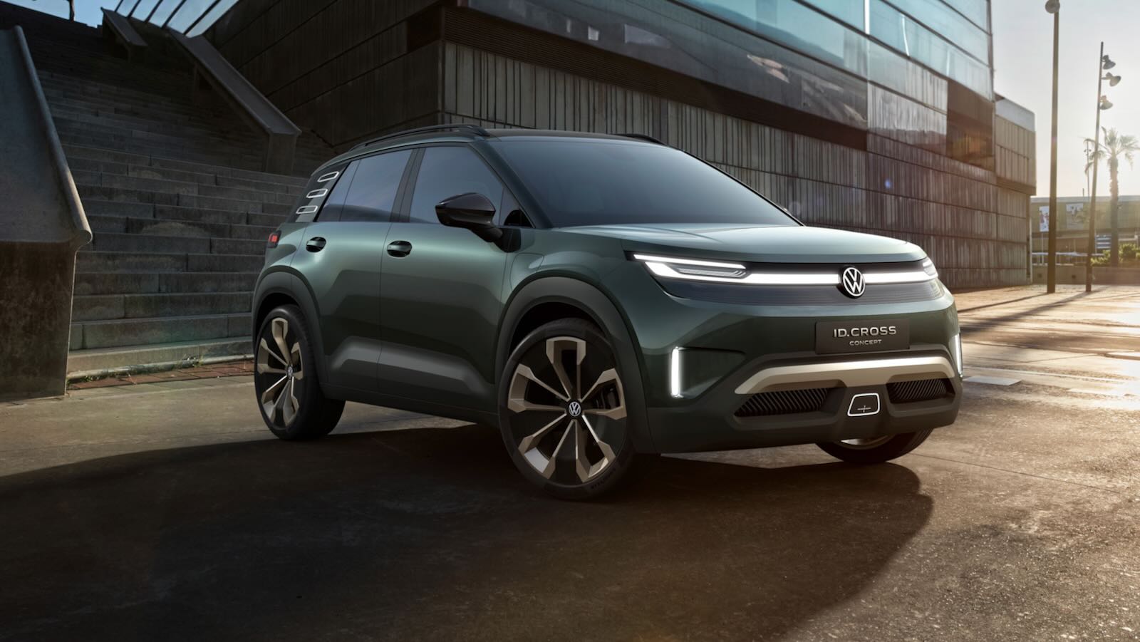 Volkswagen ID. Cross Concept, az elektromos terepjáró, amelyet a márka és a pamplona akart