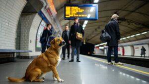 Budapesten egy kóbor kutya minden reggel ugyanazon a metróállomáson ül «az utasok szerint úgy tűnik mintha valakit várna aki soha nem tér vissza»