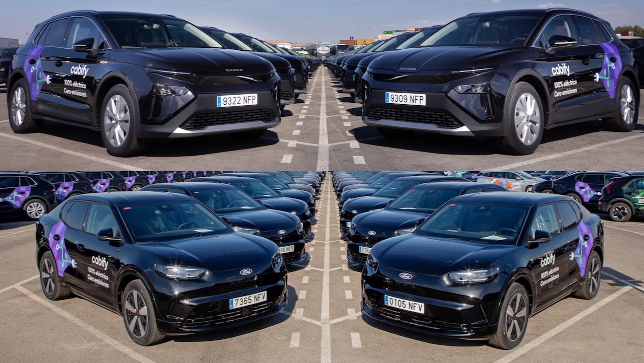 Az új Cabify autók: Több mint 200 elektromos autó, amelyek elárasztják Madridot