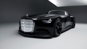 Mercedes Vision Iconic: az 1930-as évek dizájnja és az autonómiát növelő festés