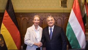 Alice Weidel találkozik Orbán miniszterelnökkel, és dicséri Magyarországot a béketalálkozó megrendezéséért
