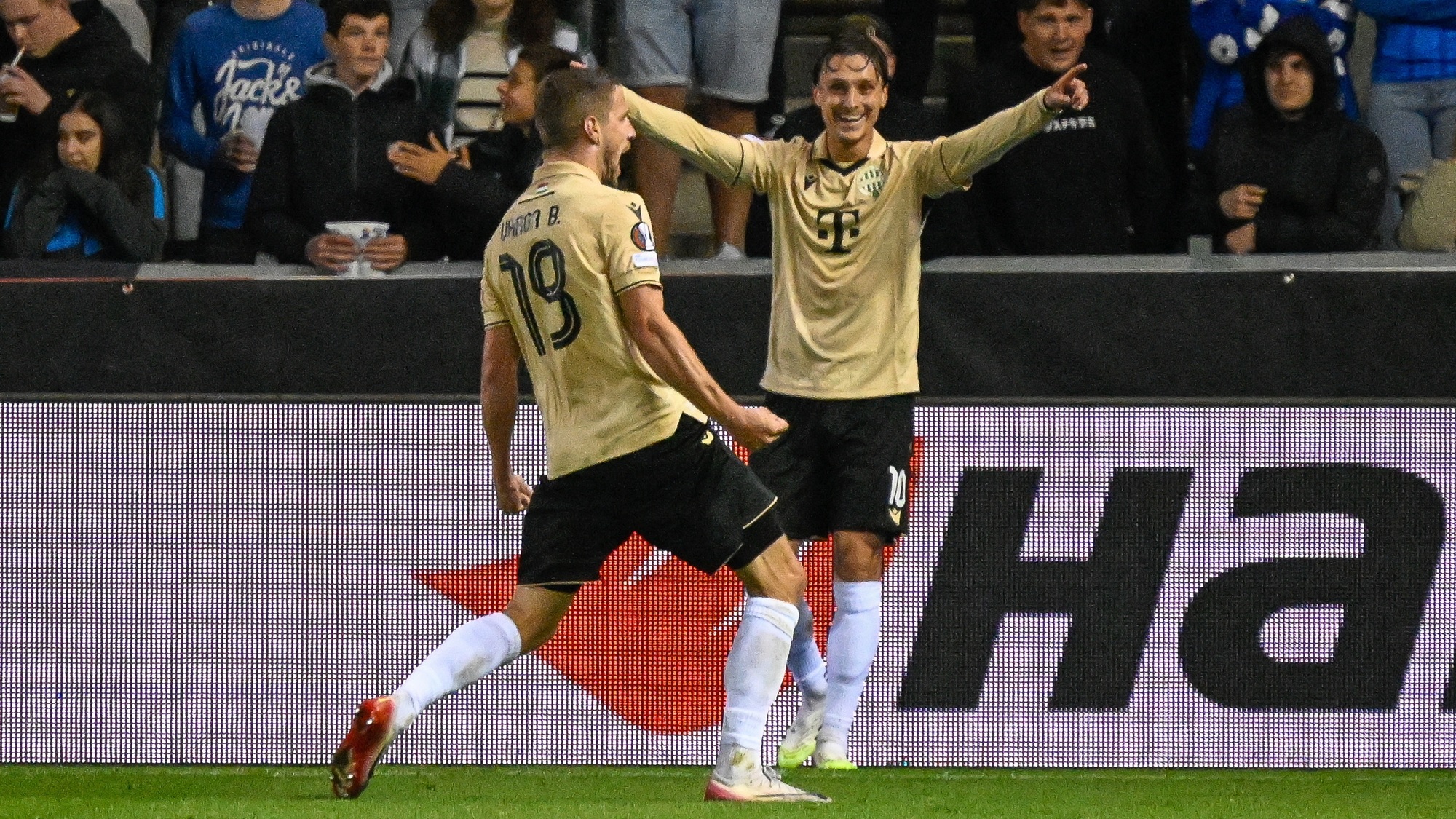 Ferencváros elrabolja a győzelmet Belgiumban