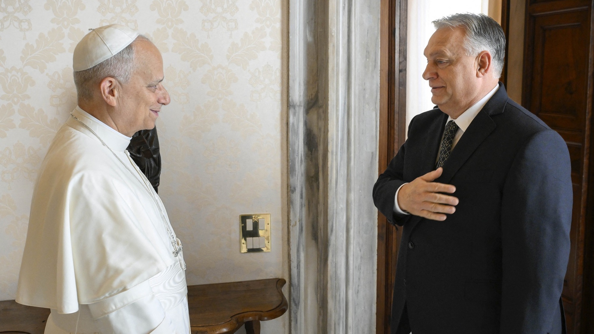 Orbán miniszterelnök találkozik Leó pápával a Vatikánban