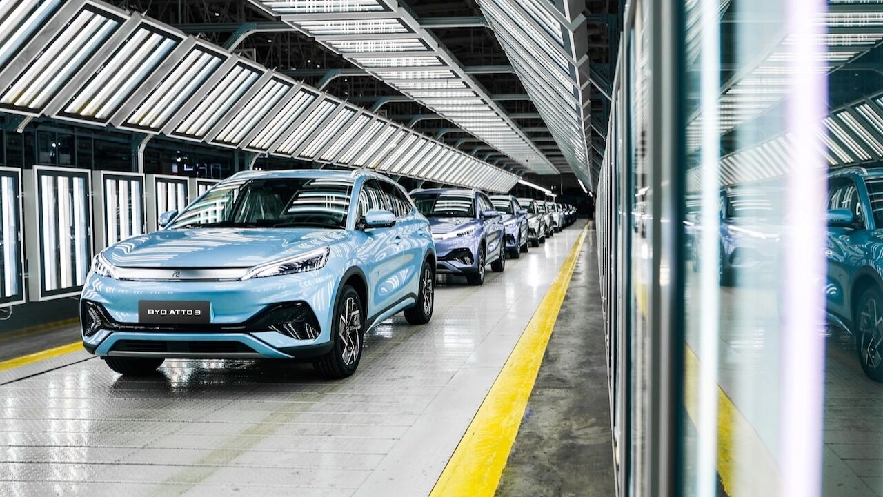 BYD Atto 3 gyár