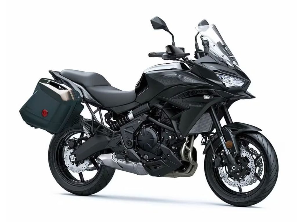 Kawasaki Versys 650 LT oldaldobozokkal