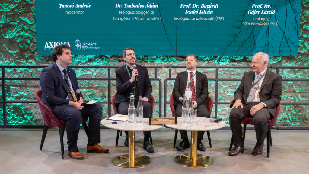 Mit jelent embernek lenni? — Keresztény konferencia Az Axioma Központ által