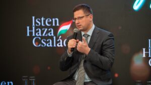 Gulyás: Tisza véget vetne a többnemzetiségű társasági adónak, és megfizetné a magyarokat