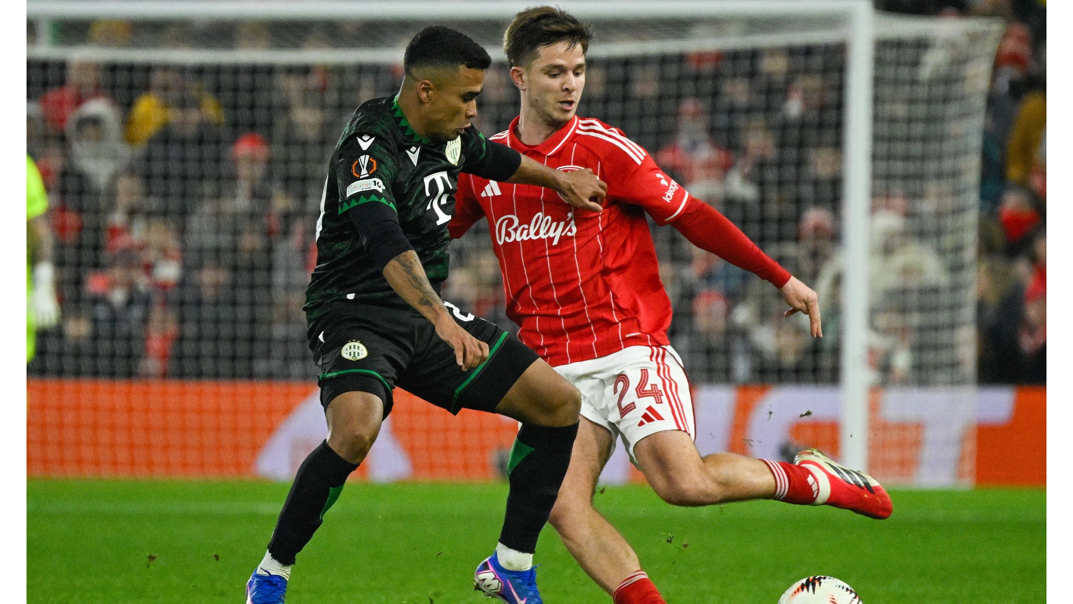 A Ferencváros Take a Beating a Nottinghamben