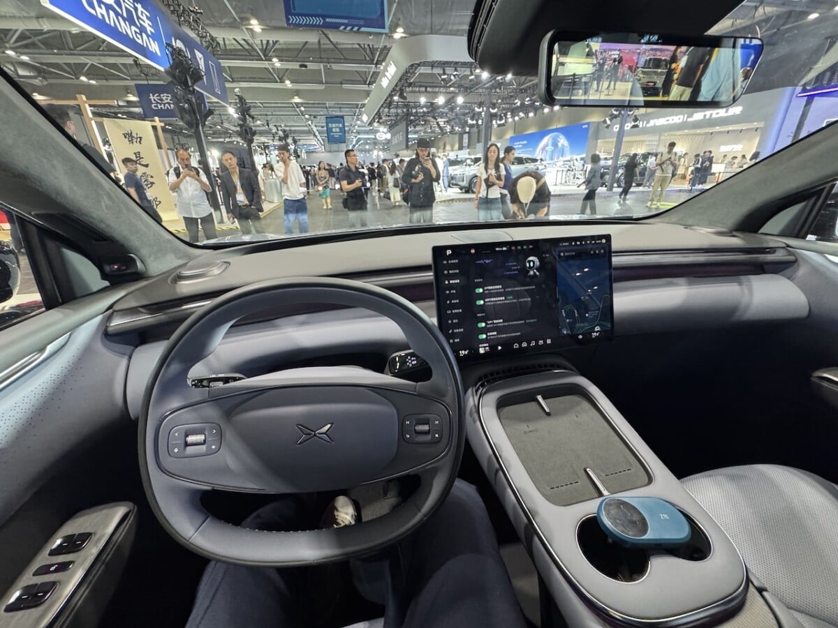 Xpeng G7 vezetői környezet