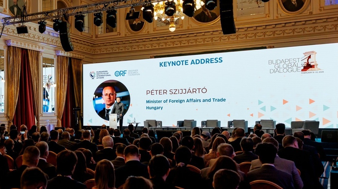 Szijjártó FM a Budapest Global Dialogue 2026-on: Brüsszel minden jelentős válságra elrontotta a választ