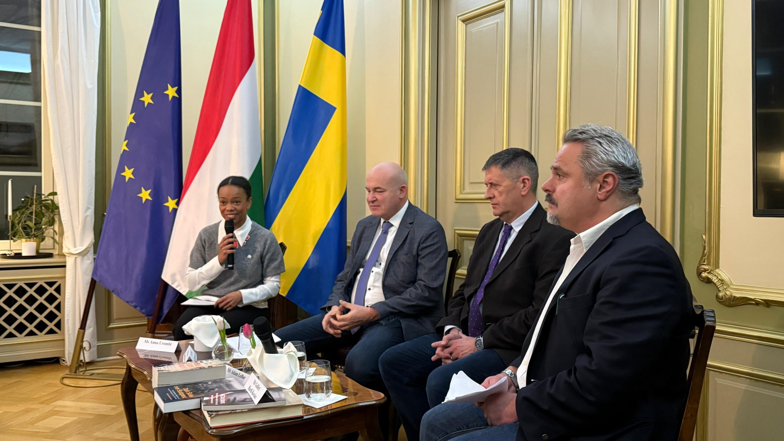 Emlékezés Raoul Wallenbergre a stockholmi magyar nagykövetségen