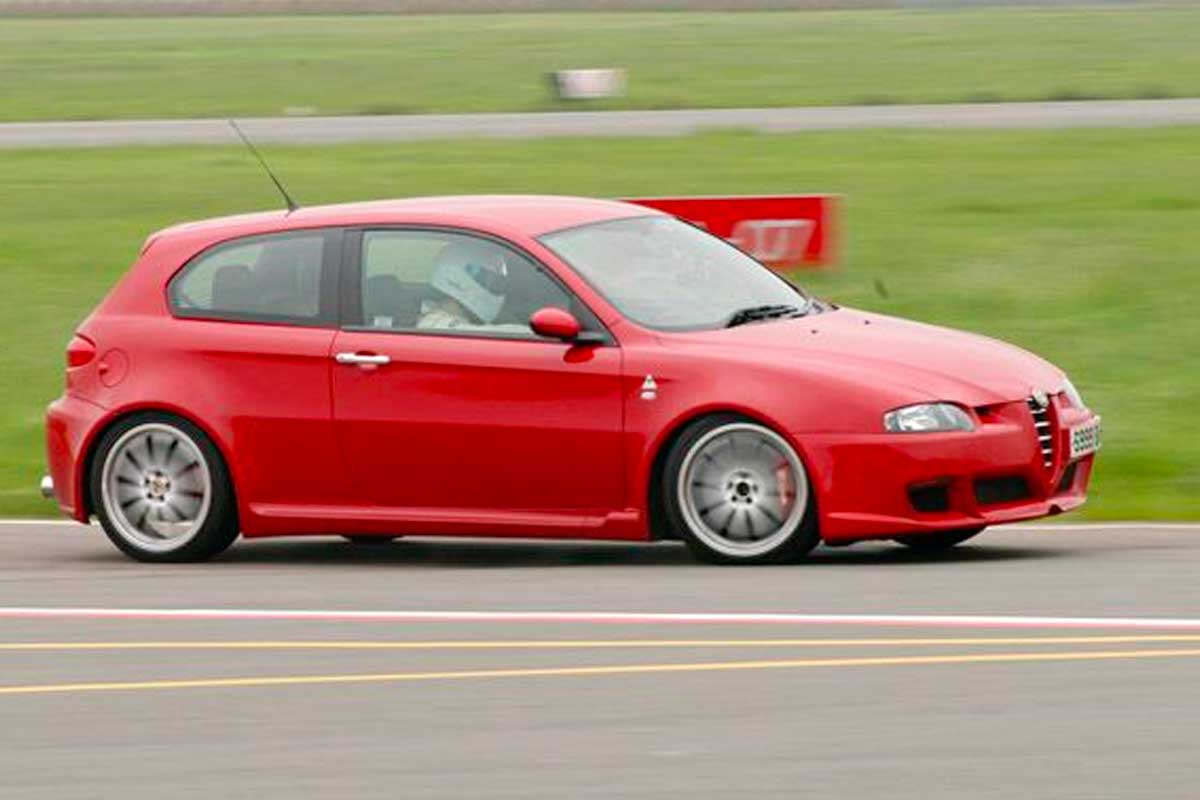 147 GTA Autodelta Top Gear kör