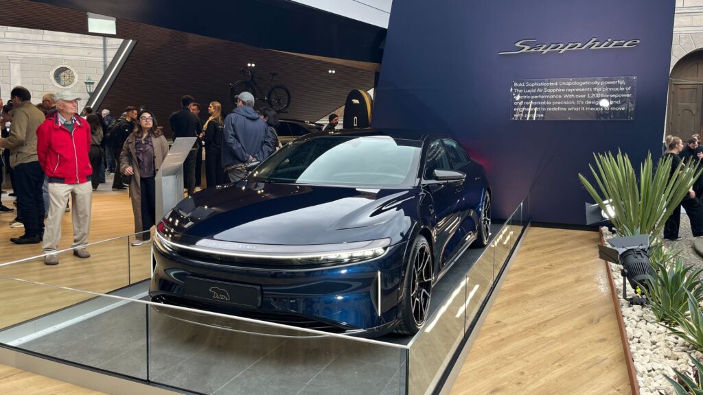 Lucid Air az IAA Münchenen — Forrás: Robin San Vicente / Numerama