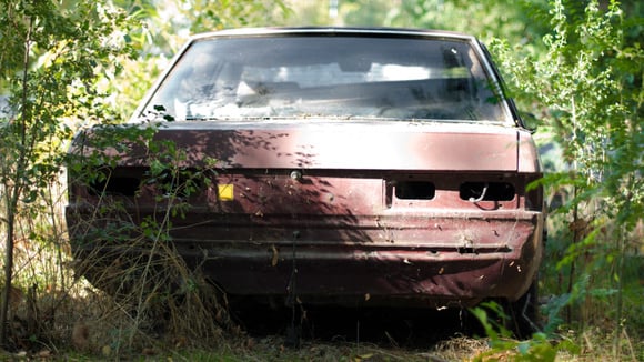 Az elhagyott autók látványa szíven üti az autórajongókat.
