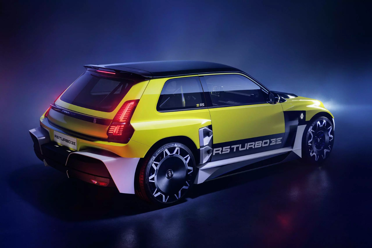 Renault R5 Turbo 3E hátulnézet