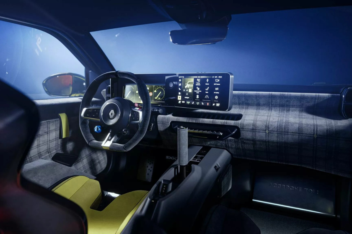 Renault R5 Turbo 3E belső tér