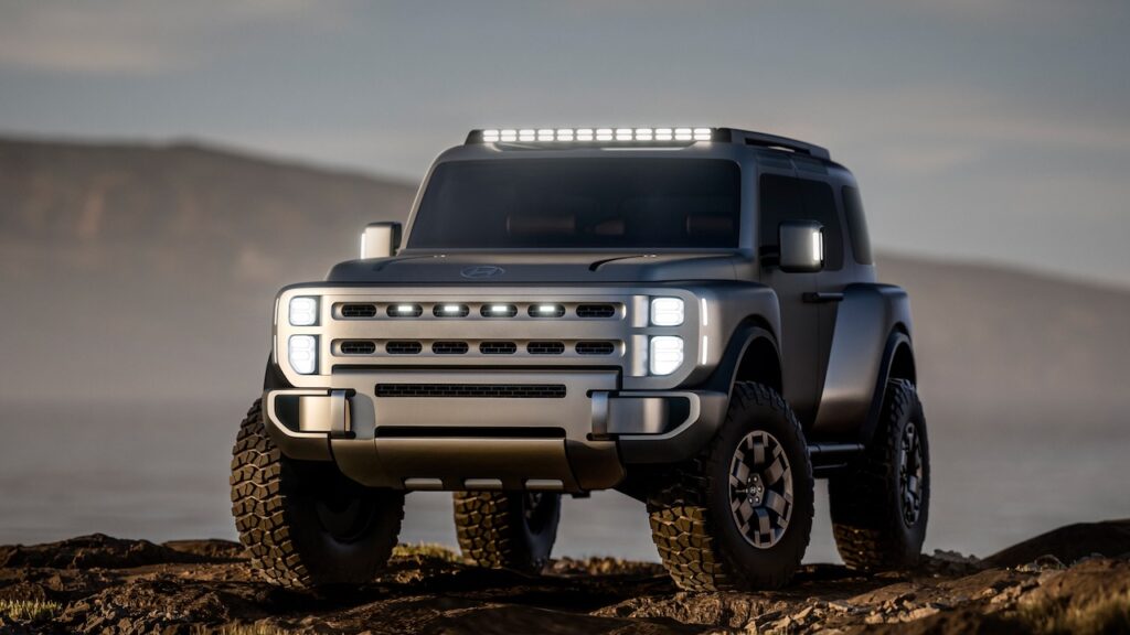 Upot Hyundai Boulder Concept: a márka leginkább off-road arca, amely ...
