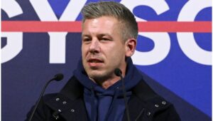 Magyar Péter beszélget az AP-vel a magyar választások előtt