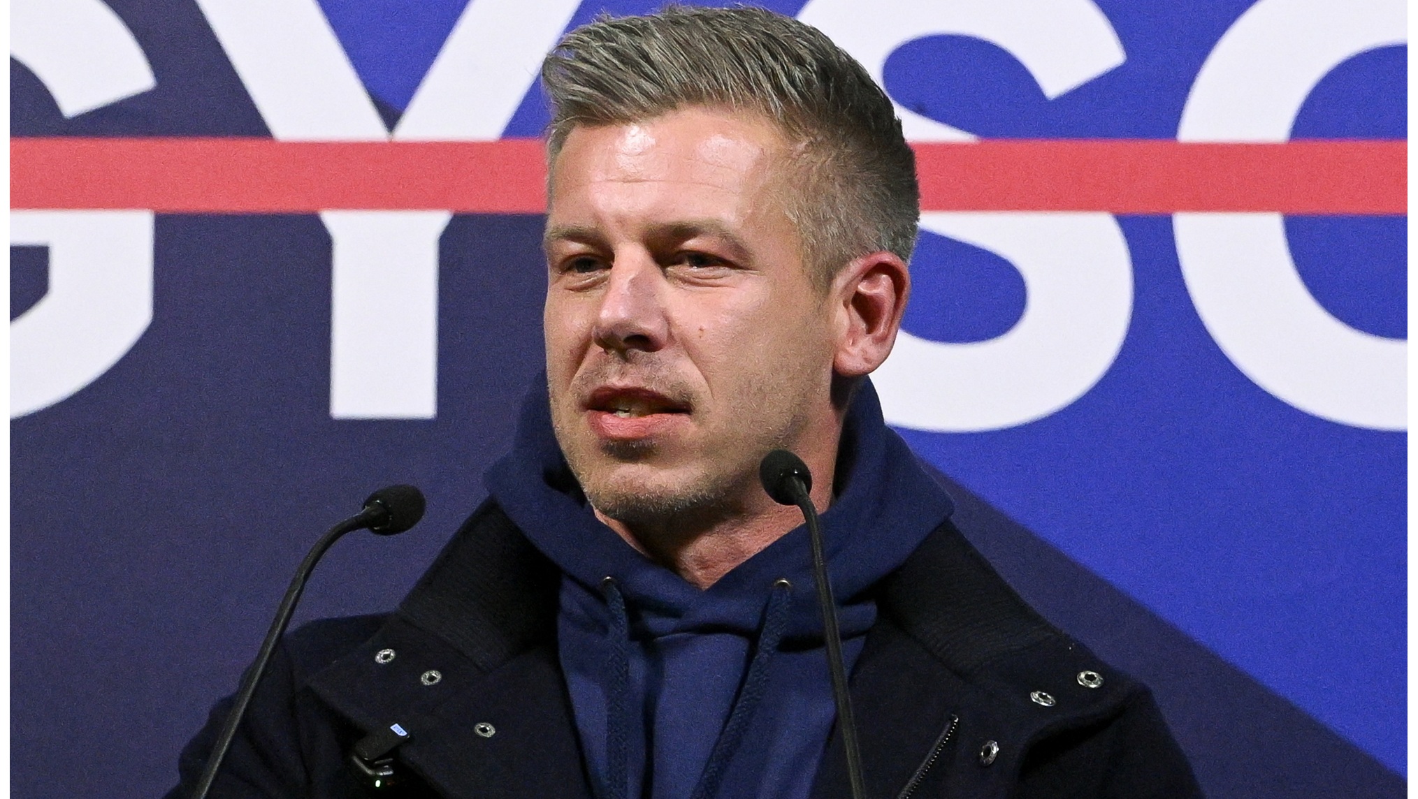 Magyar Péter beszélget az AP-vel a magyar választások előtt