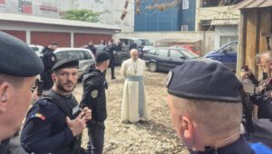 Román Rendőr Vihartemplom magyar nyelvű szentmisén Nagyváradon