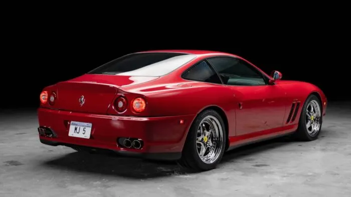 Ferrari 550 Michael Jordan 1 700x394